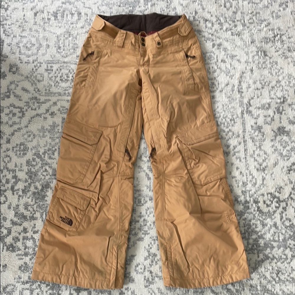 The North Face Women’s Tan Cargo Snow Pants